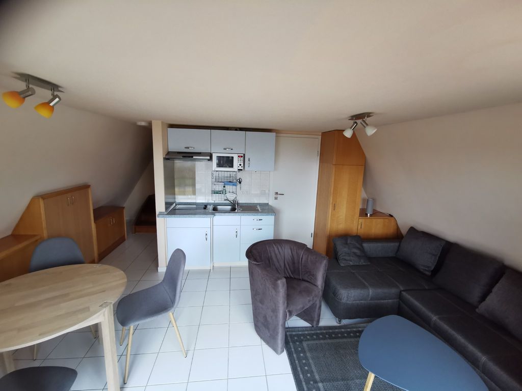 Haus 3 (53qm mit Schlafzimmer mit 4 Schlafplätzen, offener Wohnbereich mit Küche und Meerblick -max 4 Personen)