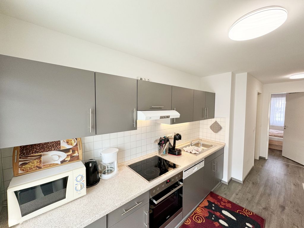 Wohnung 01 mit Terrasse und Boddenblick - MR: Haus Inselperle mit Blick auf den Bodden detail 2