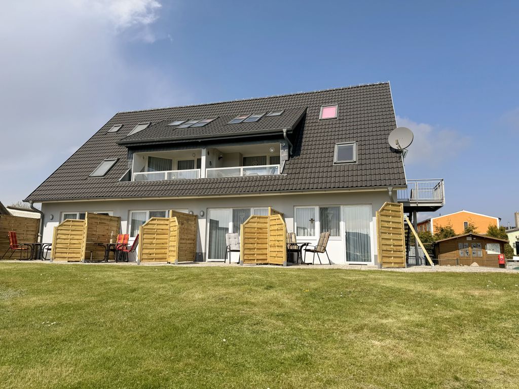 MR: Haus Inselperle mit Blick auf den Bodden