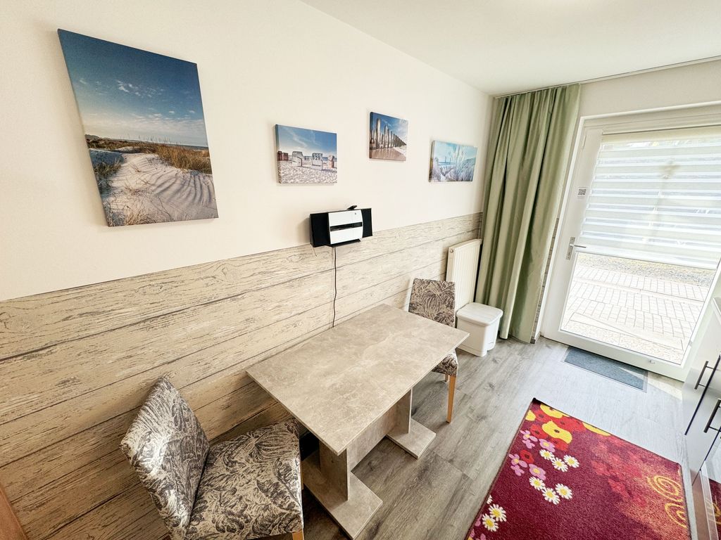 Wohnung 01 mit Terrasse und Boddenblick - MR: Haus Inselperle mit Blick auf den Bodden detail 1