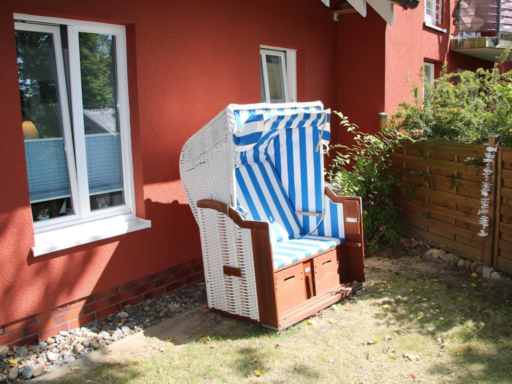 Ferienwohnung Möwennest mit Terrasse, Garten und Strandkorb detail 4