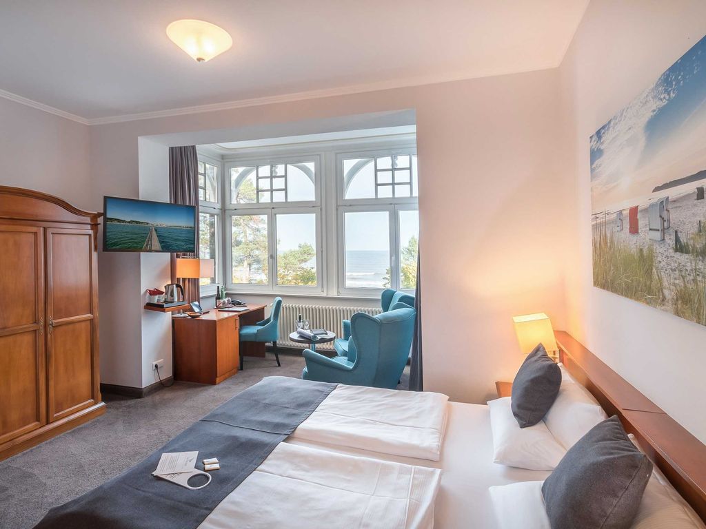 Juniorsuite mit Panorama-Meerblick - Hotel Villa Belvedere detail 4