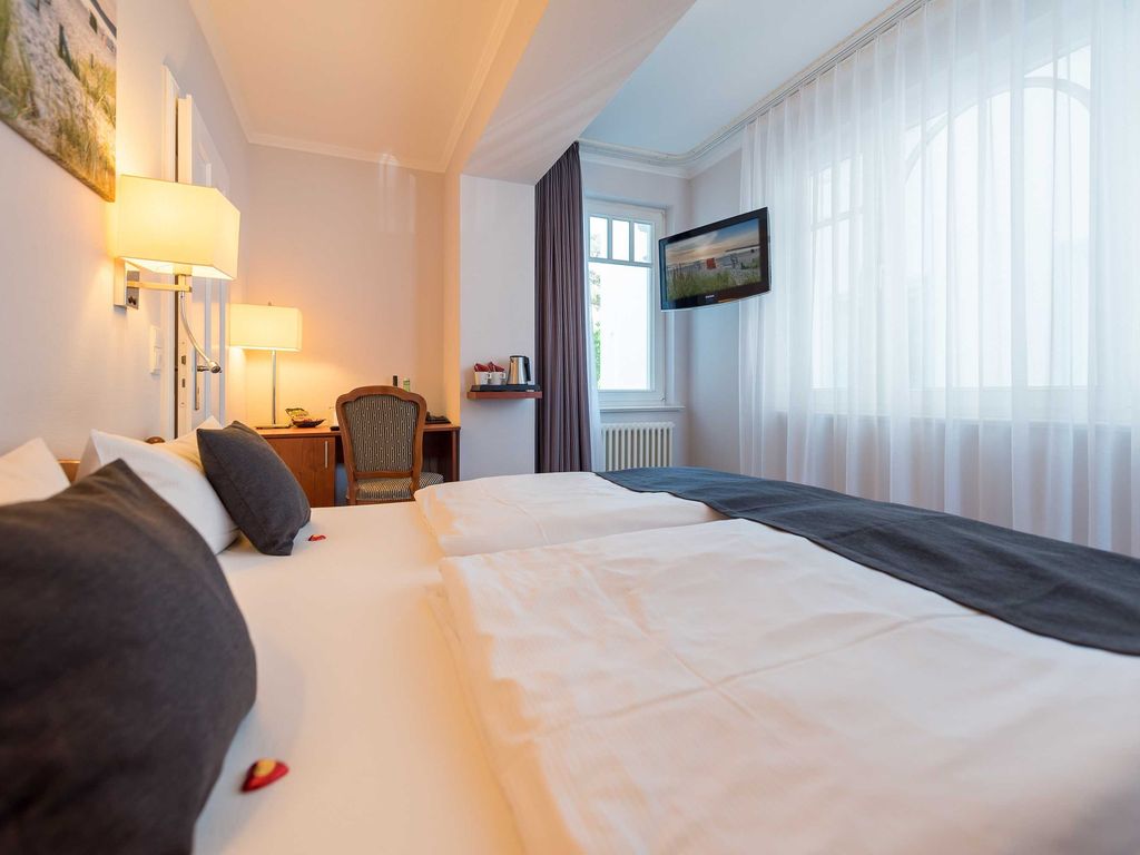 Doppelzimmer seitl. Meerblick - Hotel Villa Belvedere detail 1