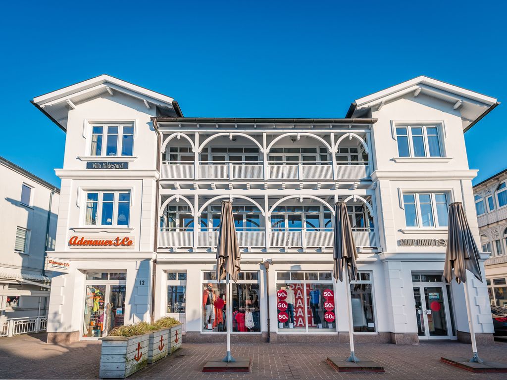 Villa Hildegard-Strandnähe-Terasse-im Zentrum von Binz/4
