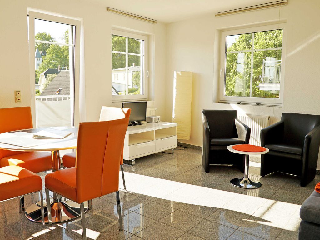 05 Ferienwohnung Greta mit Balkon - Appartementhaus Greta im Ostseebad detail 1