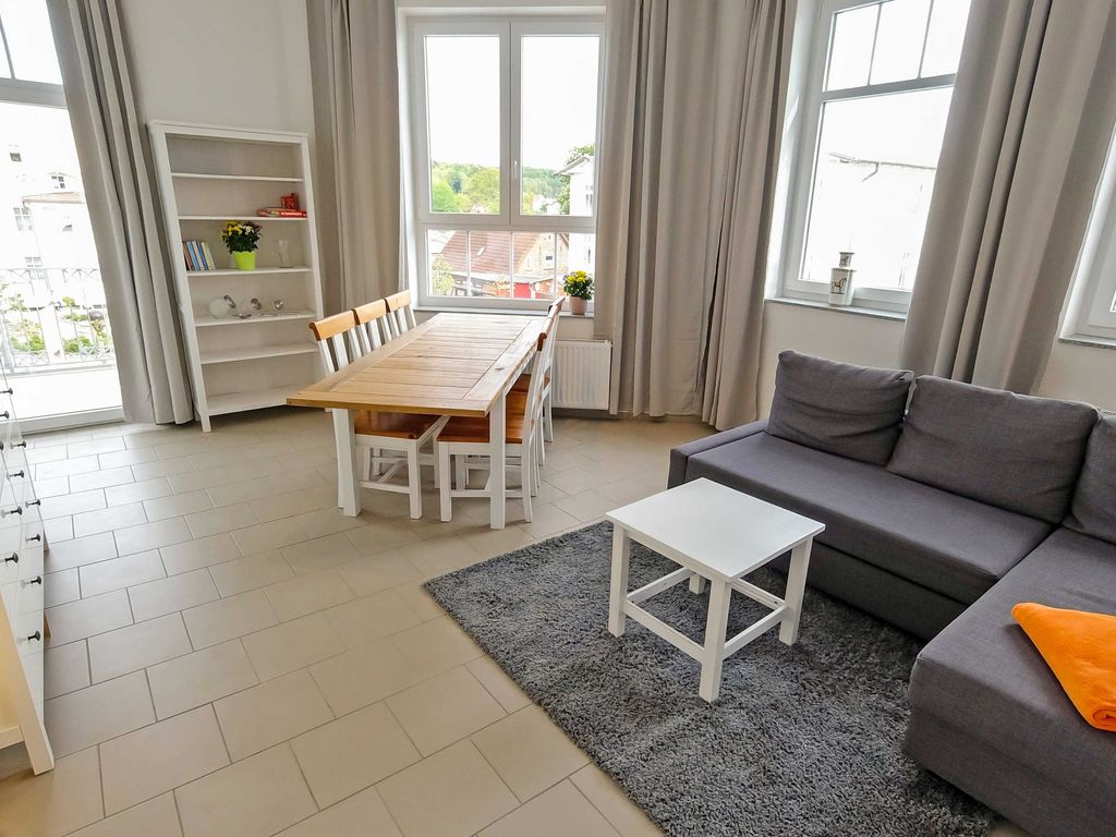 *03 Ferienwohnung Ida mit Balkon und Strandkorb - Appartementhaus Ida im Ostseebad detail 1