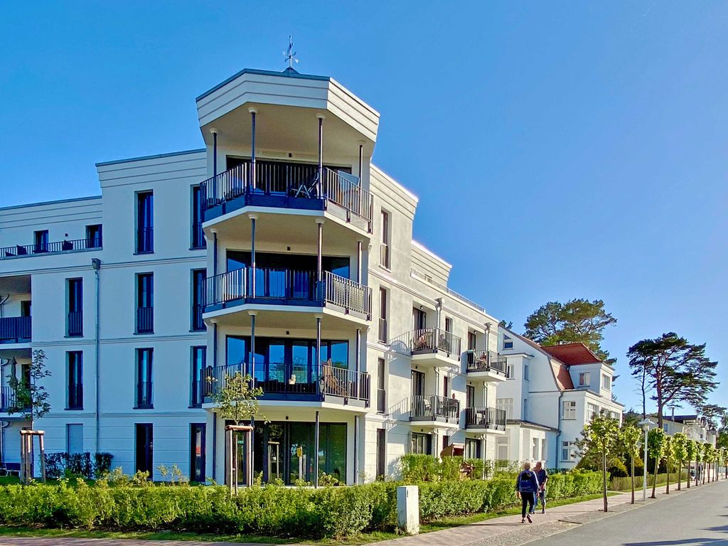 Ferienwohnung Vier Jahreszeiten mit Meerblick und Balkon