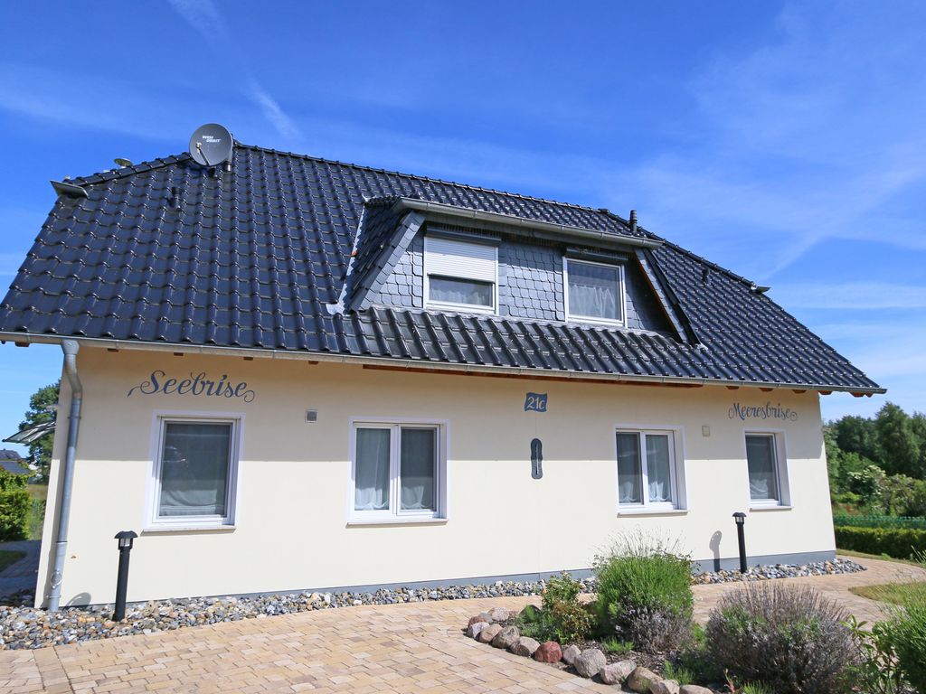 MR: Doppelhaushälfte Meeresbrise mit Terrasse und Fasssauna