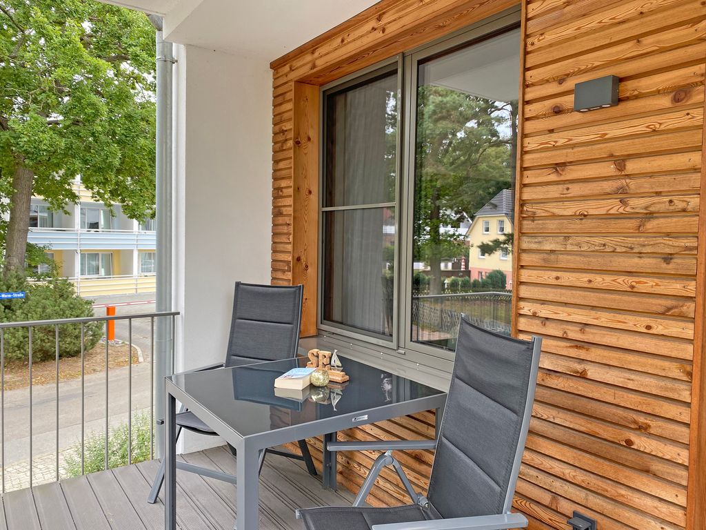 F: Parkvilla Candela Whg. 05 Blaue Oase mit Balkon detail 1