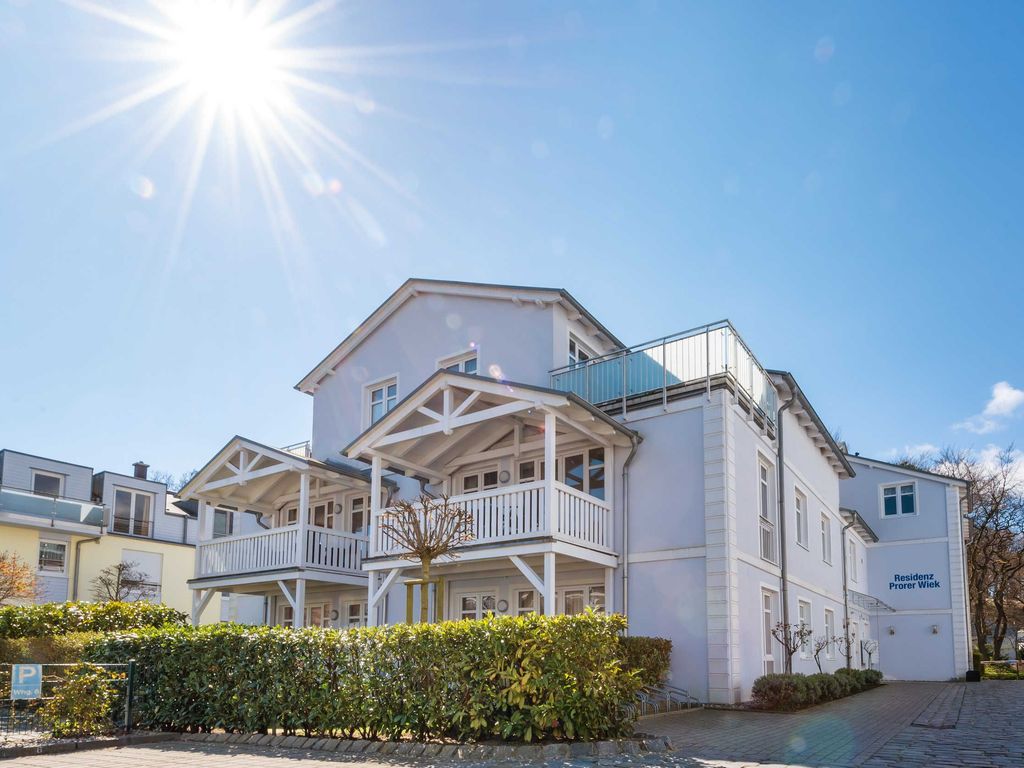 Resid. Prorer Wiek App. 7, strandnah in Binz, mit Balkon