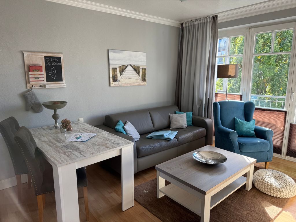 App. Meeresrauscher, strandnah, Gelkamin u. Balkon
