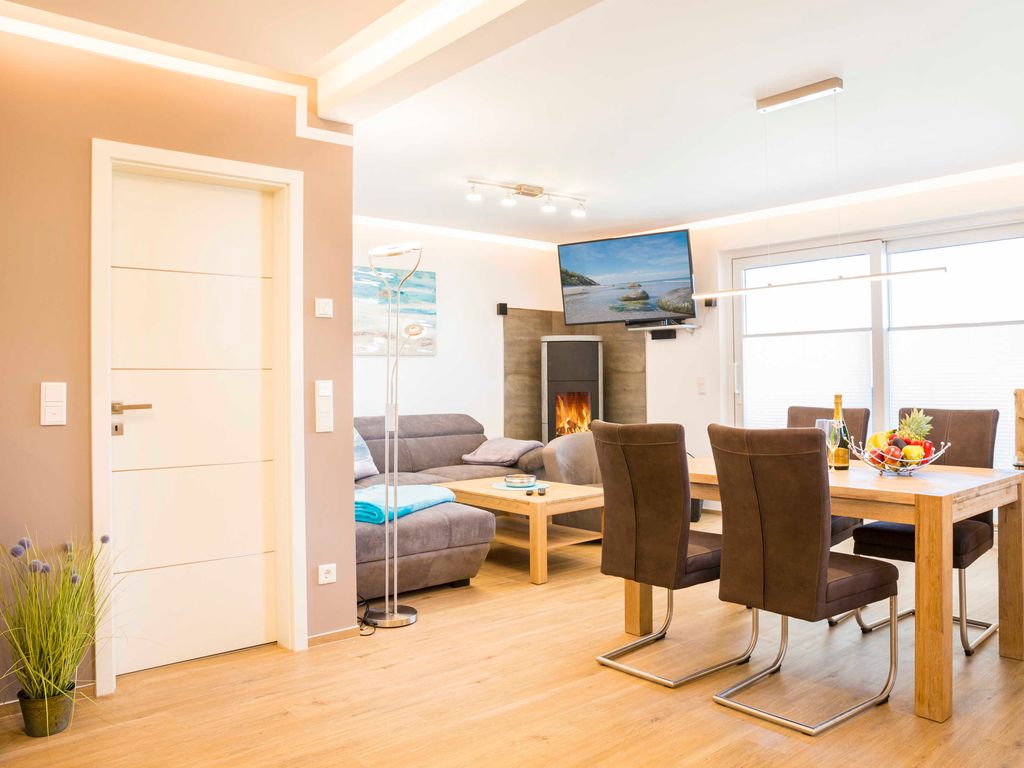 Ferienwohnung Lachmöwe - Haus Meeresleuchten mit Sauna- u. Erlebnisbadnutzung detail 1
