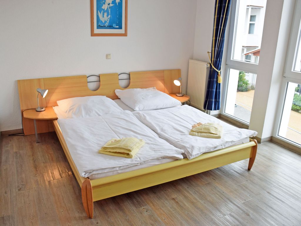01 schöne 2-Raum-Ferienwohnung mit Balkon - Appartementhaus mit Balkon und Wellnesslanlage (HM-01-09)