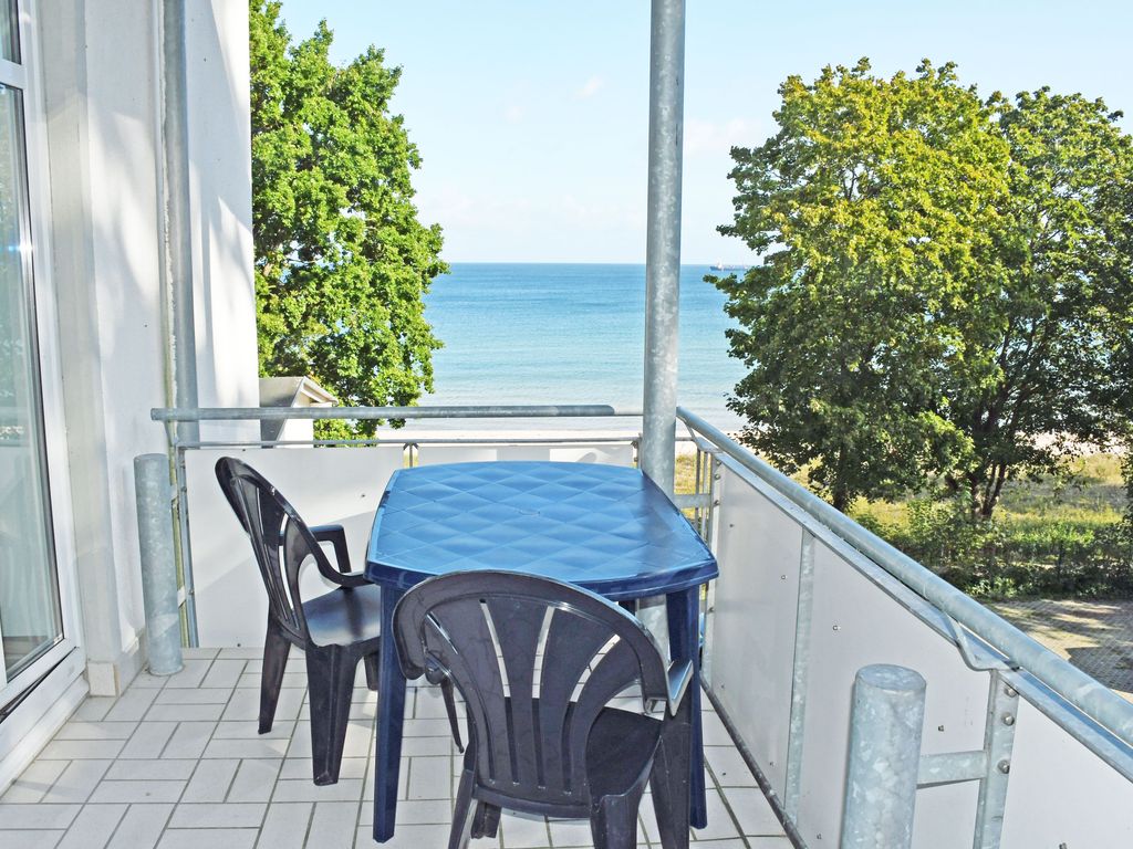 09 schöne 1-Raum-Fewo tlw. Seeblick, Strandlage mit Balkon - Appartementhaus am Strand m. Balkon Göhren (OR 01-09) detail 4