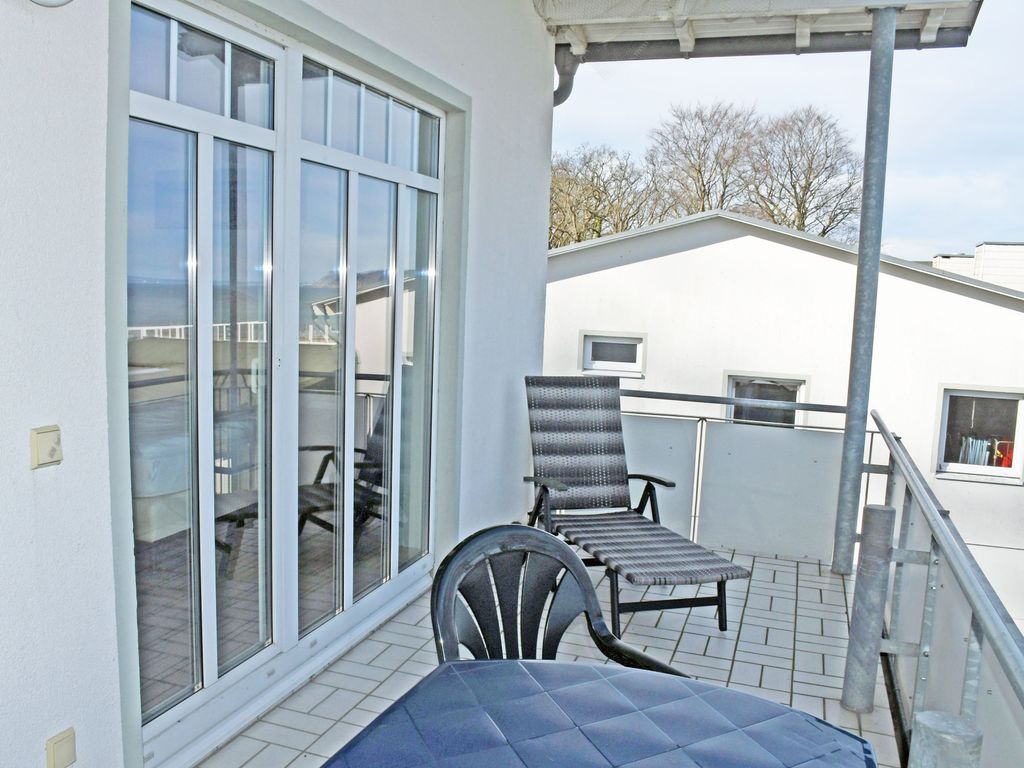 08 schöne 1-Raum-Fewo mit Seeblick, Strandlage mit Balkon - Appartementhaus am Strand m. Balkon Göhren (OR 01-09) detail 4