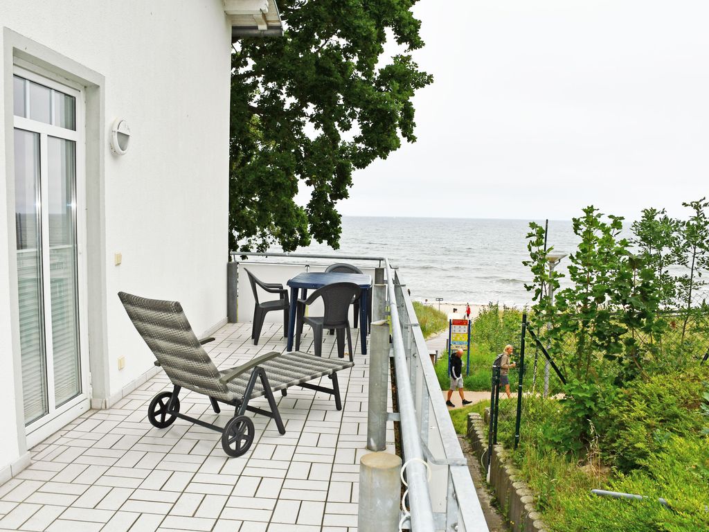 03 schöne 2-Raum-Fewo mit Seeblick, Strandlage mit Terrasse - Appartementhaus am Strand m. Balkon Göhren (OR 01-09) detail 1