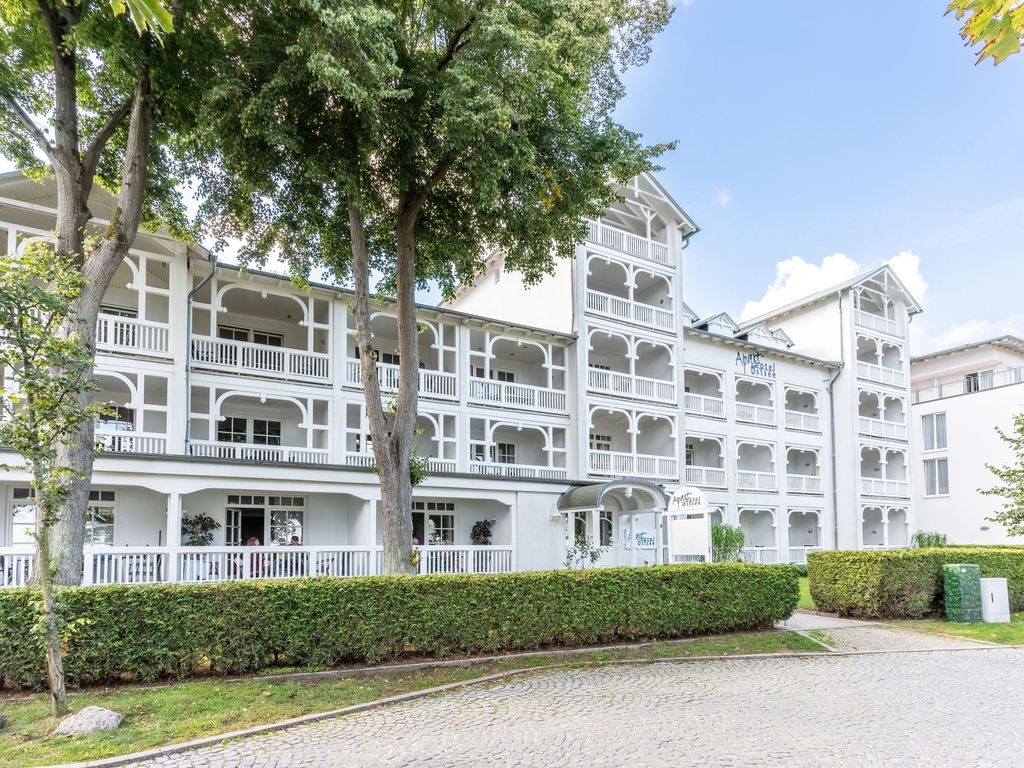 Aparthotel Binz Fewo 8 mit Ostseeblick, Balkon