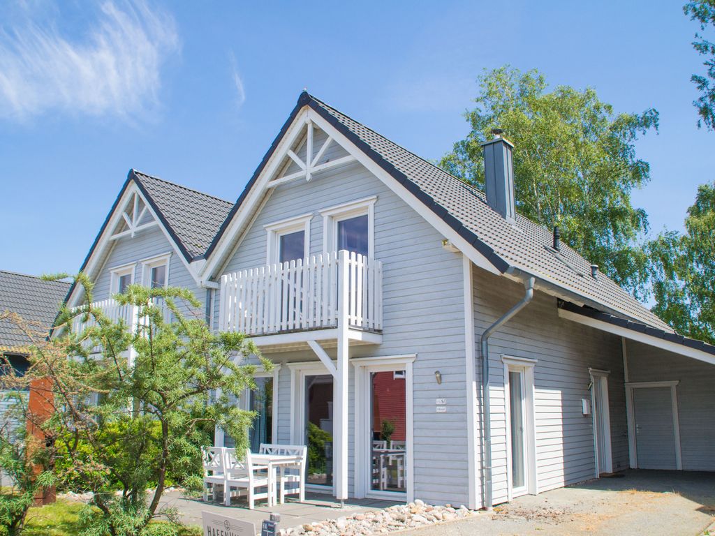 MR: Ferienhaus Ilsebill mit Sauna, Kamin & Hafenblick