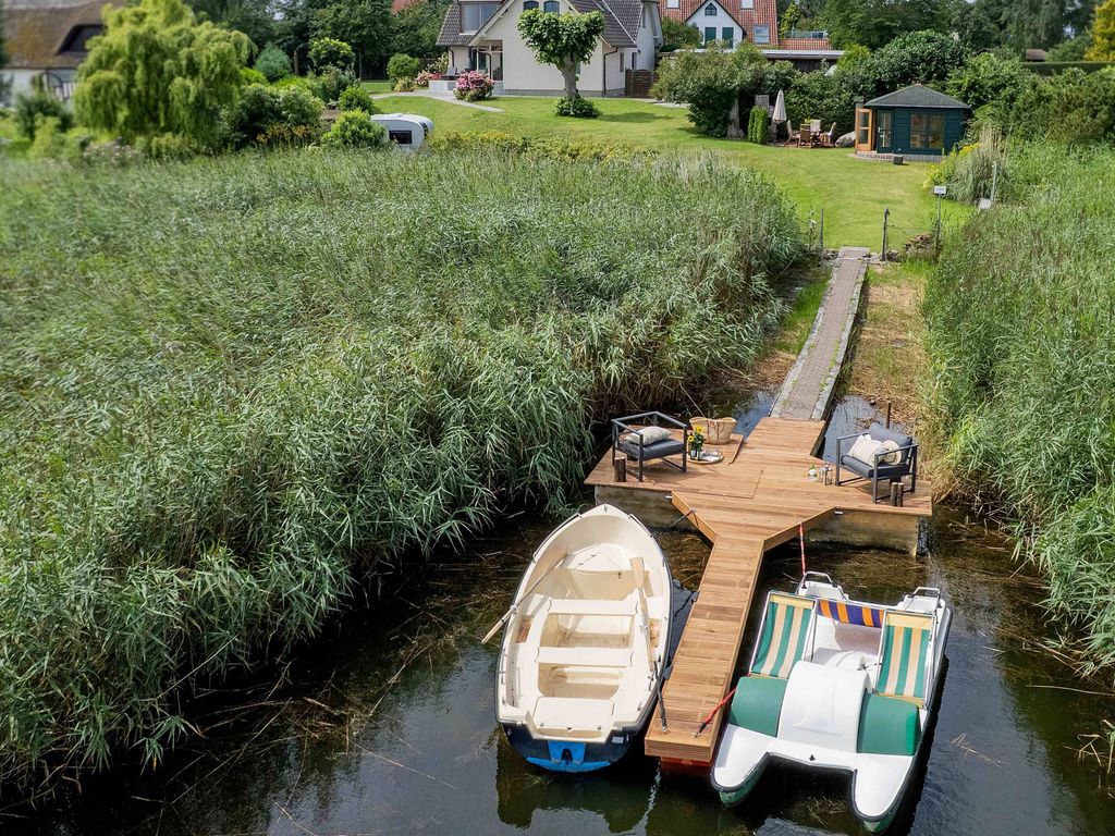Boddenhuus - Traumhaus mit Steg und Ruderboot detail 2