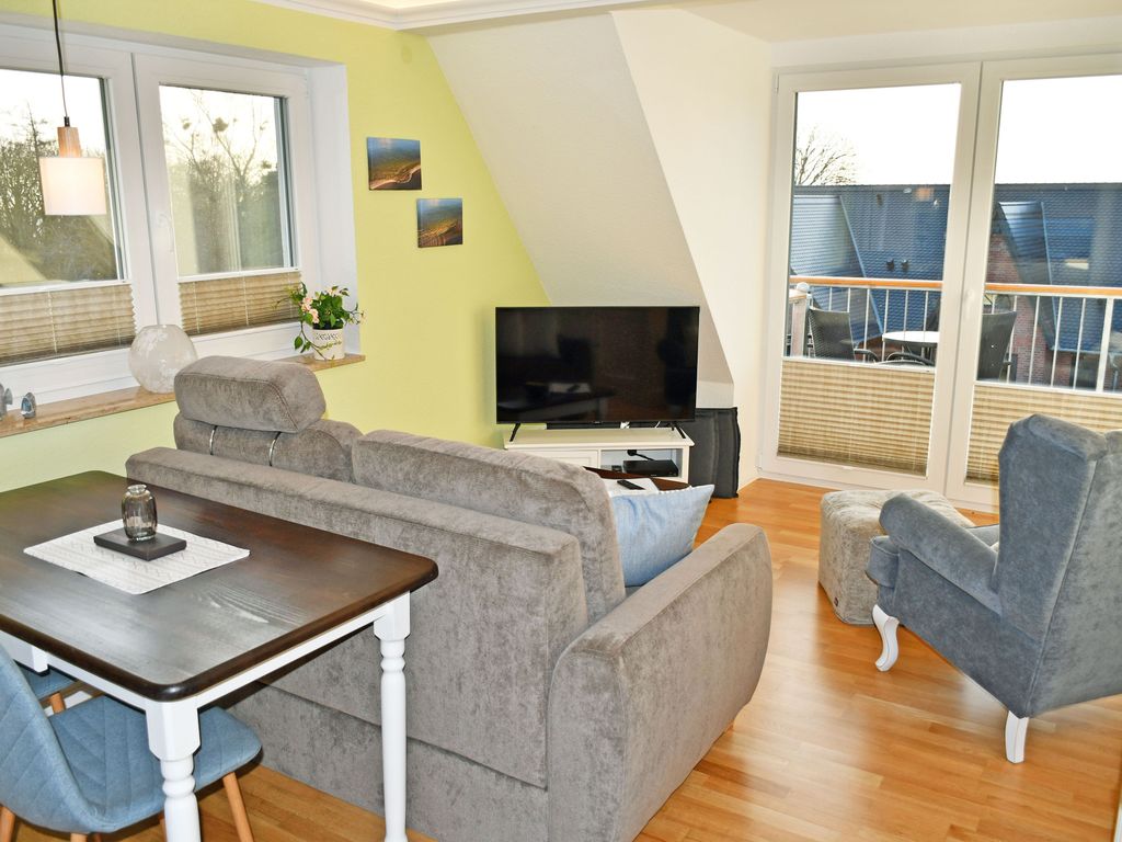 2-Raum-Ferienwohnung mit Meerblick und Balkon (Mz)