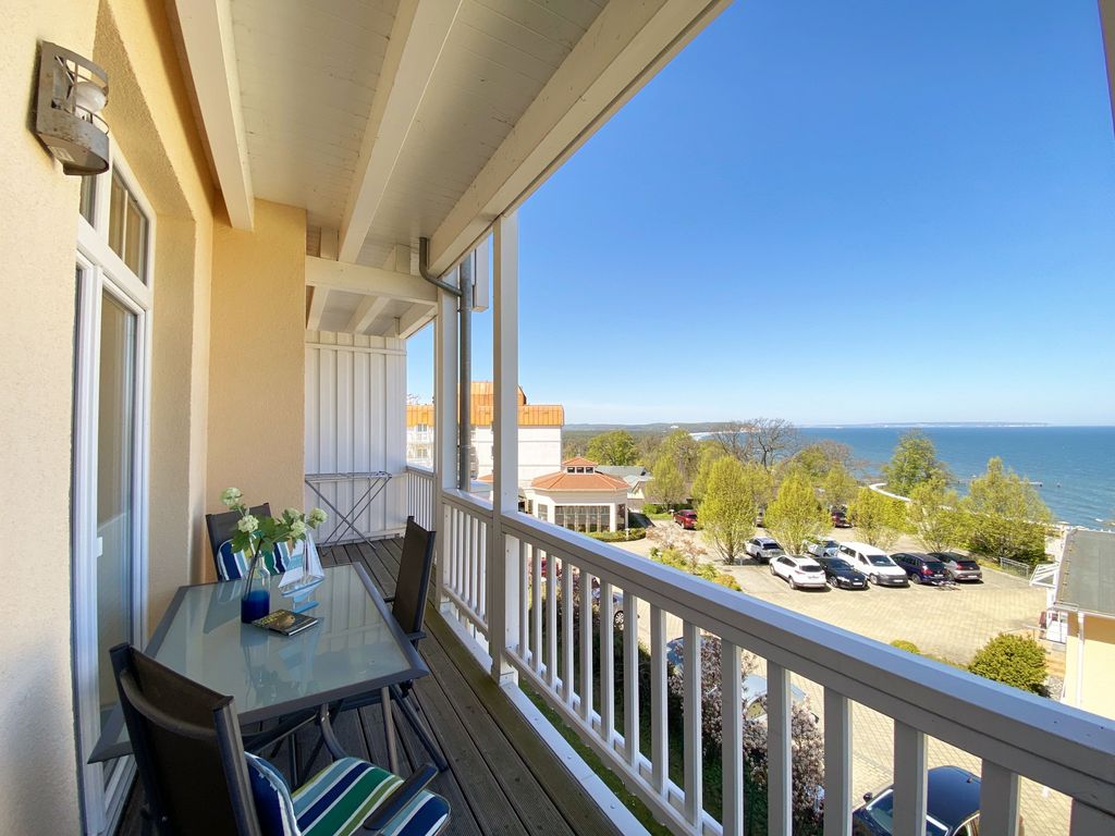 CSP: Villa Bergfrieden Whg. 06 mit Balkon & Meerblick