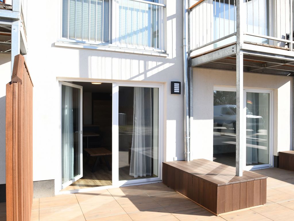 Ferienwohnung OstseeGlück mit Terrasse und Seeblick