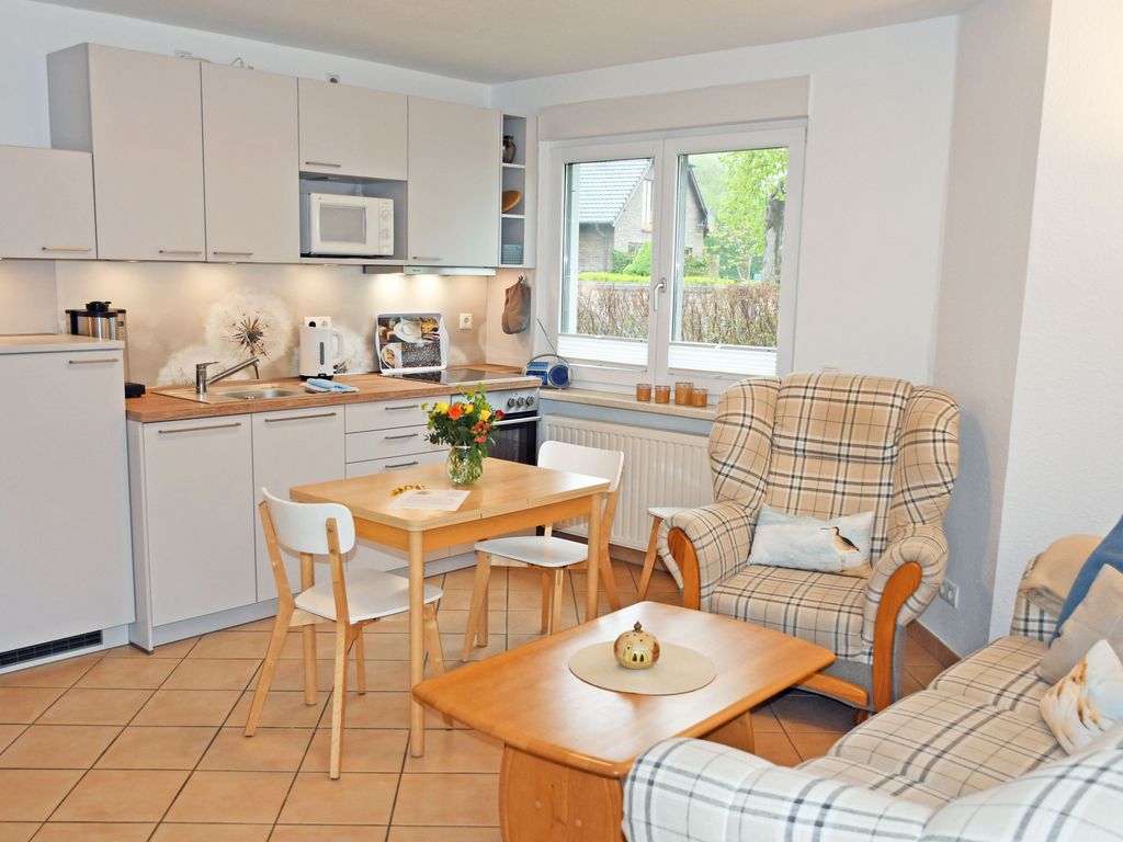 2-Raumferienwohnung m. Terrasse Koje für Vier - schöne Ferienwohnungen mit Terrasse im Zentrum von Rügen detail 1