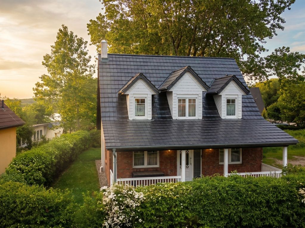 Ferienhaus in Strandnähe mit Kamin und W-Lan
