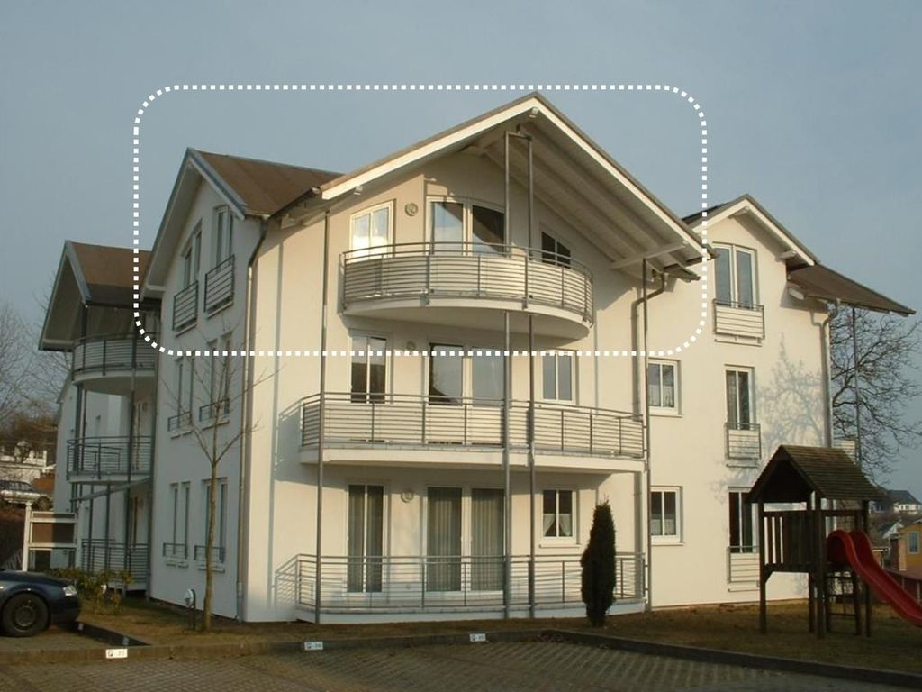 EIN-20 - Komfortable 2-Zimmer-Wohnung mit Balkon (HT) - Residenz Villa Eintracht - Ferienapartments in Göhren detail 4