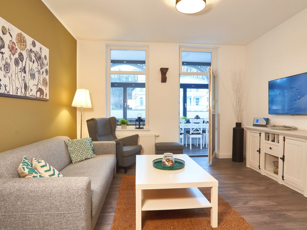 Haus am Meer, Wintergarten-App. 5, 1 SZ, strandnah