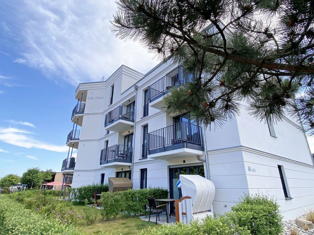 F: Villa Düne Whg. 19 Penthouse mit 2 Balkonen & Meerblick
