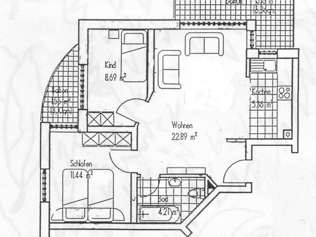 Ferienwohnug Sassnitz 203 - # Komfortferienwohnung Kreideblick und Mohnblume detail 3
