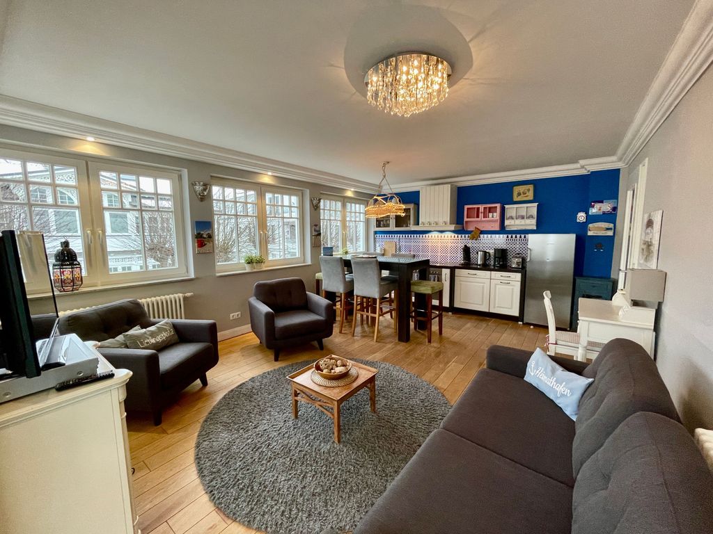 Villa Hansa, App. 4, 2 SZ, 2 Bäder, in Binz, 2 Balkone
