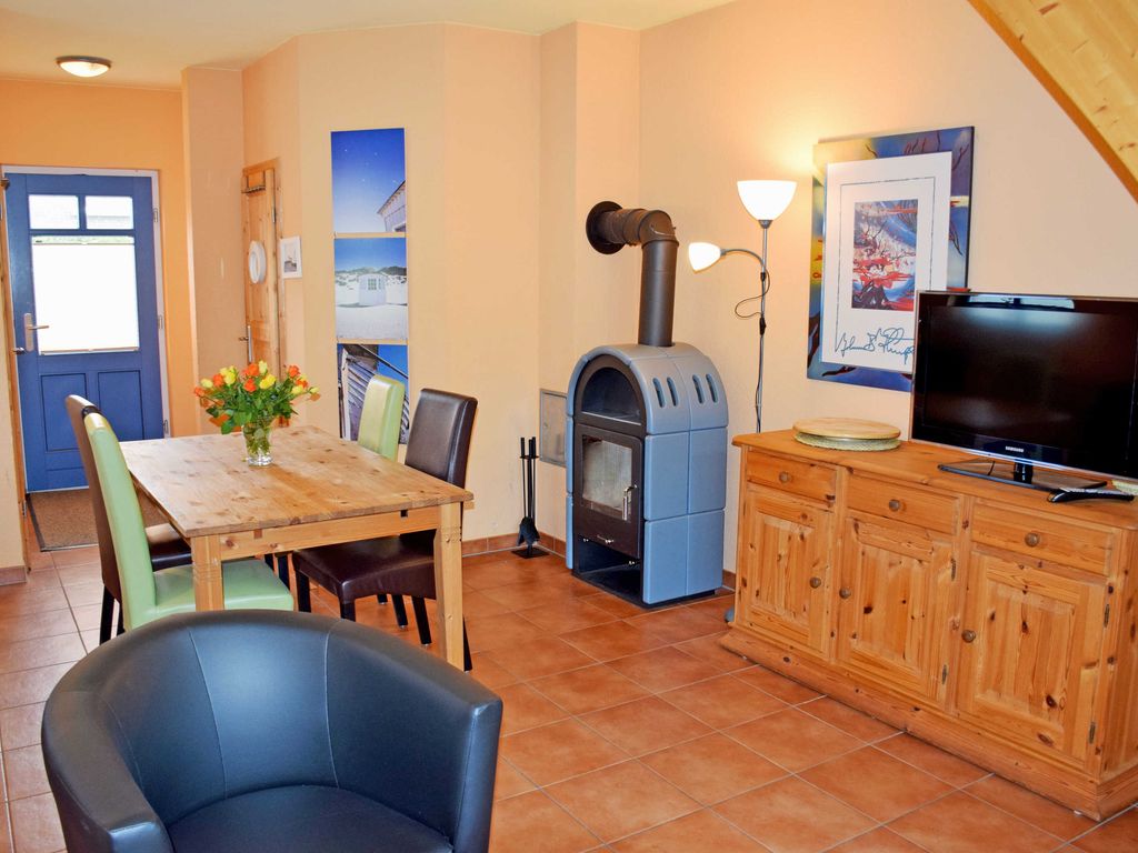 Appartement 5 mit Kamin und Terrasse Nixenhus - Ferienappartements zum Ostseestrand mit Terrasse