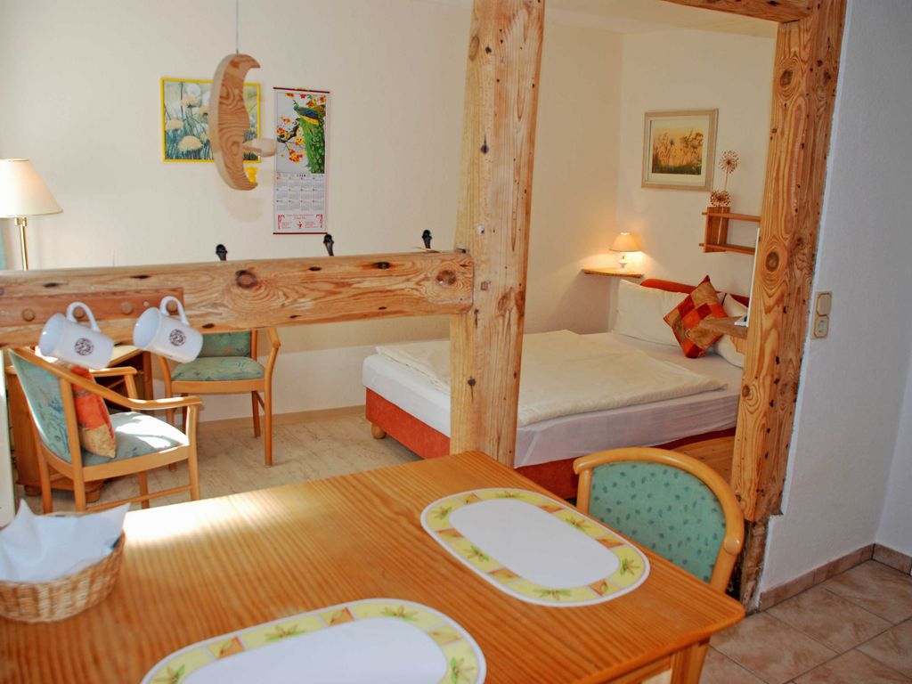 Ferienappartement Pusteblume mit Terrasse - Appartementhaus zur Brücke direkt am See detail 4