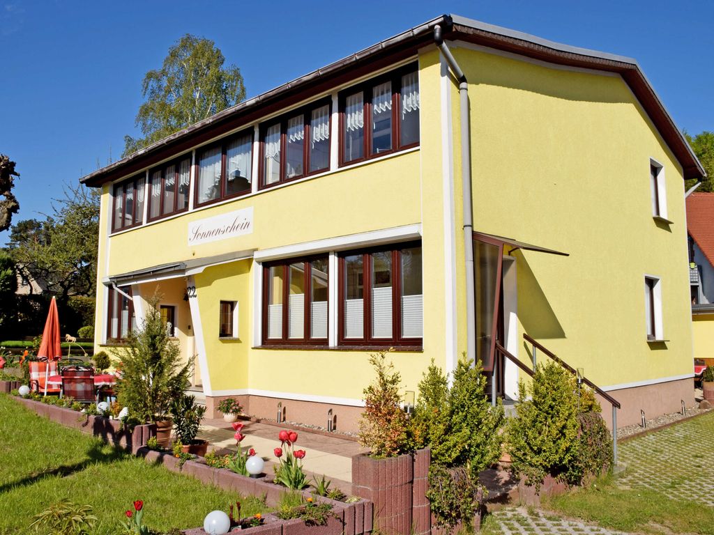 Ferienwohnungen mit Terrasse im Ostseebad Sellin