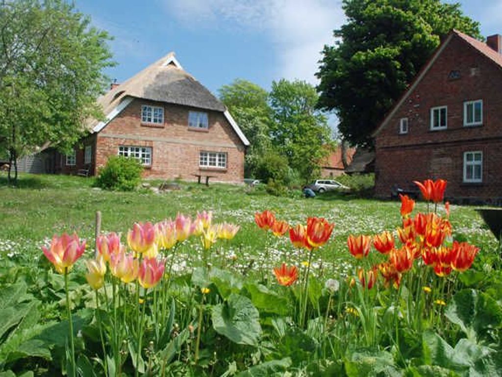 große Ferienwohnung mit Gartenblick und Terrasse (A)