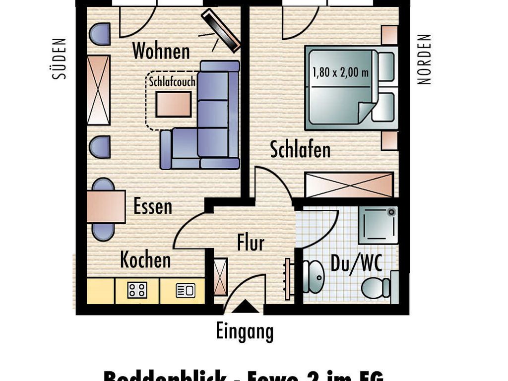 Whg 2 - EG - Villa Boddenblick detail 4