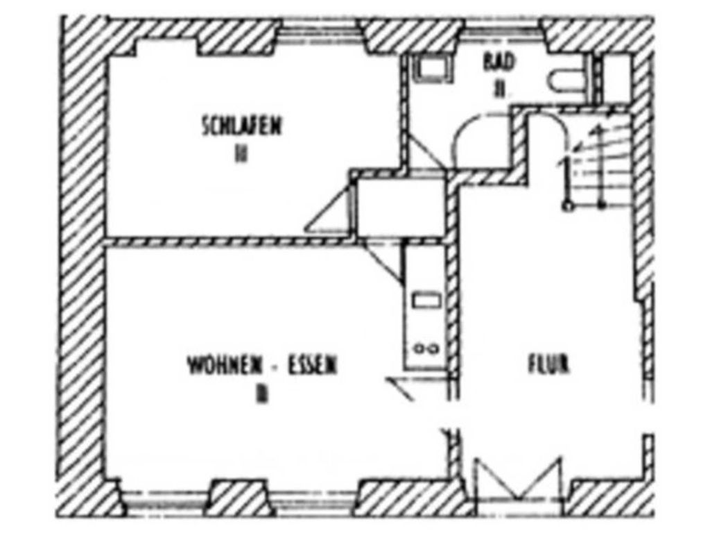 Herrenhaus - rechter Seitenflügel - Wohnung 2 - Gutsanlage Boldevitz detail 3