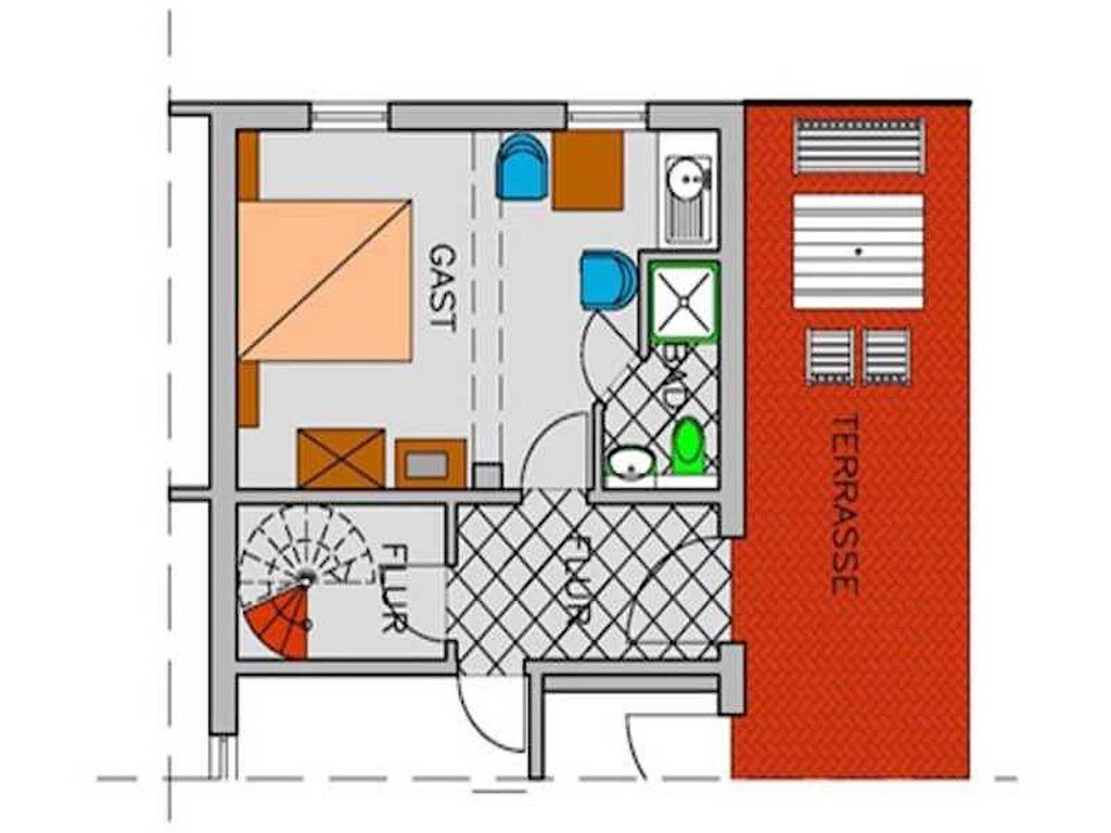 Ferienzimmer - Ferienunterkünfte bei der Fam. Odebrecht detail 3