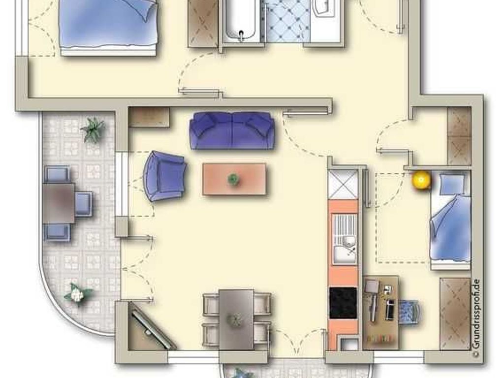 Komfort-Ferienwohnung Rosa Wg. 6 detail 3