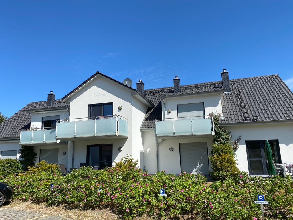 F: Haus Düne Whg. 03 mit Kamin & Süd/West Terrasse & Balkon