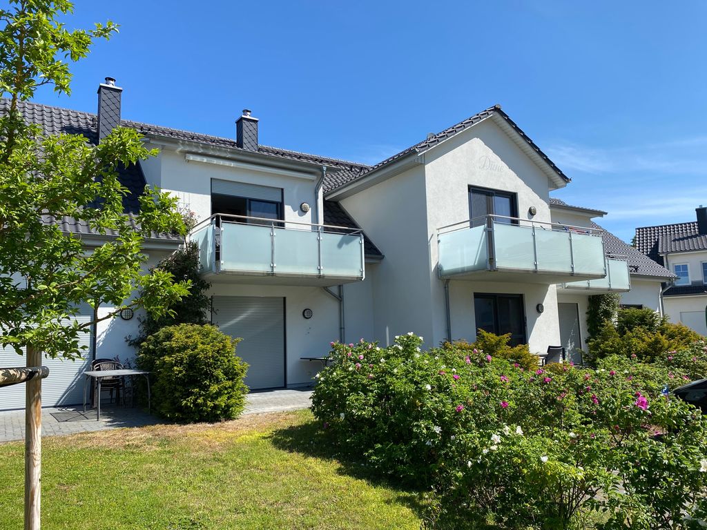 F: Haus Düne Whg. 03 mit Kamin & Süd/West Terrasse & Balkon detail 2