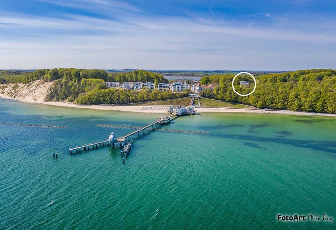 Residenz Seeblick 10 mit Balkon und Ostseeblick