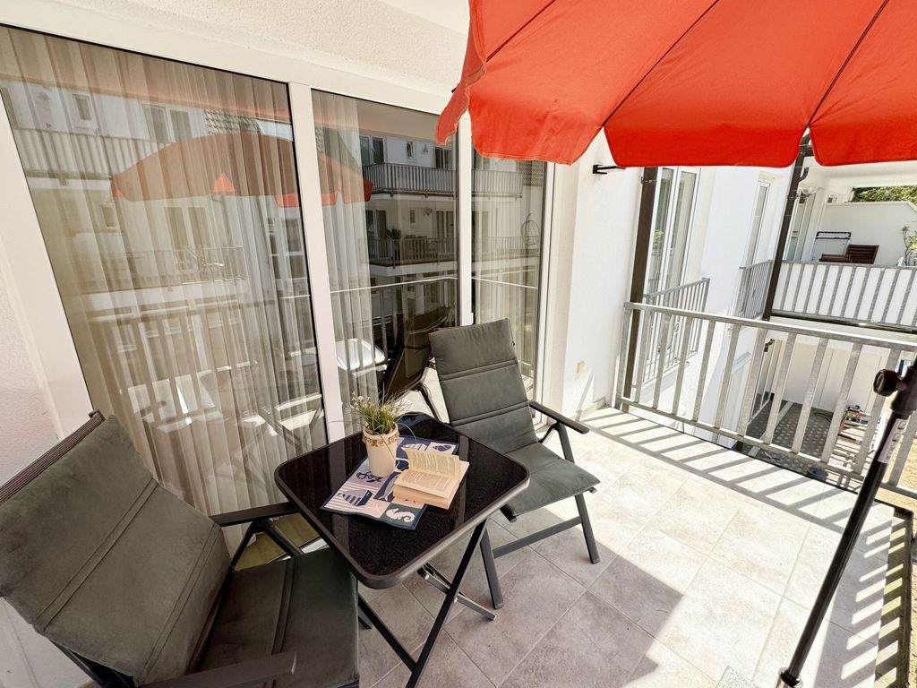 MR: Ferienwohnung 06 Strandkieker mit Balkon detail 3