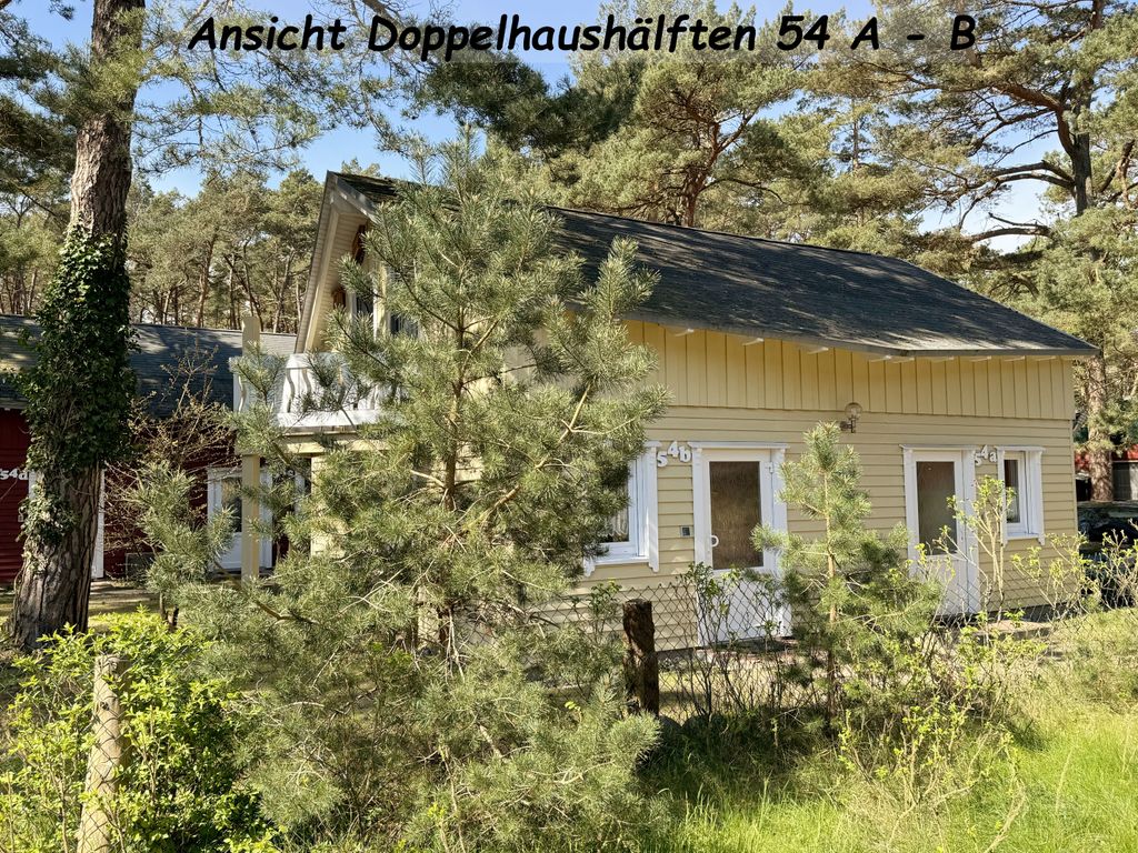 W: Strandhäuser im Dünenweg 54 a - h mit Terrasse/Balkon detail 1