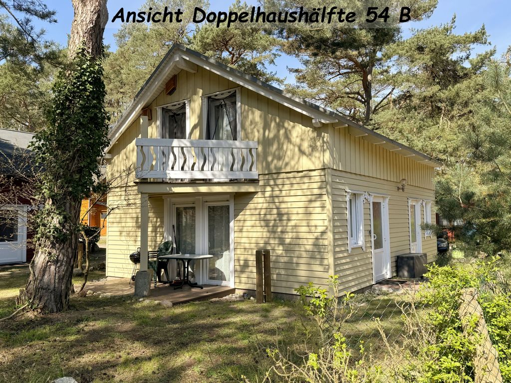 W: Strandhäuser im Dünenweg 54 a - h mit Terrasse/Balkon detail 2