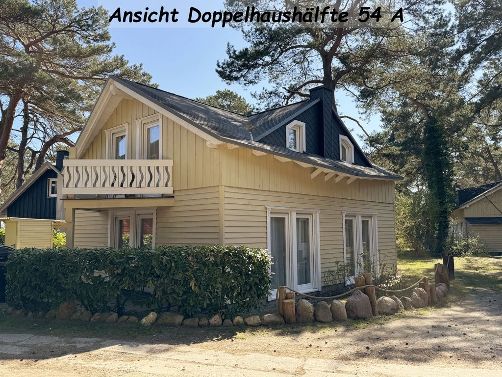 W: Strandhäuser im Dünenweg 54 a - h mit Terrasse/Balkon detail 3
