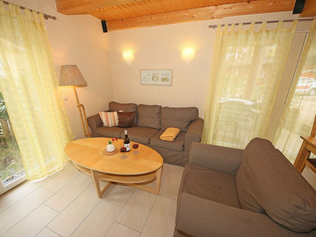 Doppelhaus Nr. 54f mit Terrasse & Balkon - W: Strandhäuser im Dünenweg 54 a - h mit Terrasse/Balkon detail 2