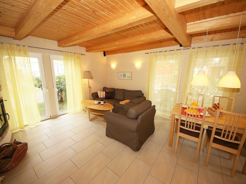 Doppelhaus Nr. 54a mit Terrasse & Balkon - W: Strandhäuser im Dünenweg 54 a - h mit Terrasse/Balkon detail 1